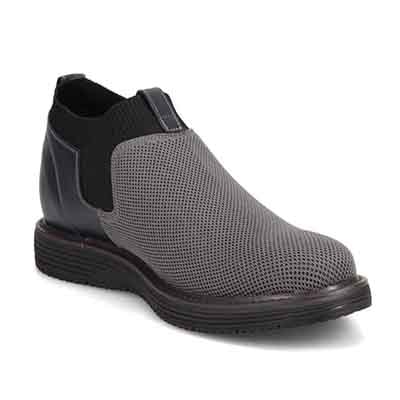 モデロ MODELLO 「Recovery Shiatsu Insole」搭載で指圧効果により血行をよくする。ニットブーティー　DM3416R D-GRAY 25.0