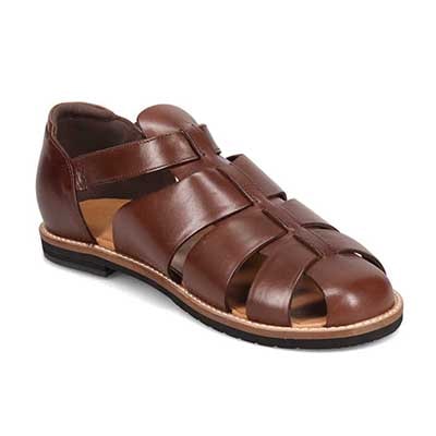 世界初のカバロス加工シリーズ  モデロ MODELLO グルカサンダル　DM5133 D-BROWN M (25.5～26.0cm)