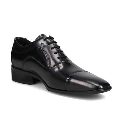 モデロ MODELLO 「リカバリーインソール」搭載で指圧効果により血行を115％促進。内羽根ストレートチップ ドレスシューズ　DM5519XR BLACK 25