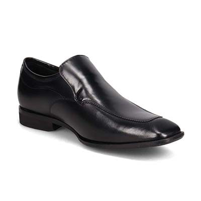 モデロ MODELLO 「リカバリーインソール」搭載で指圧効果により血行を115％促進。ユーチップスリッポンドレスシューズ　DM5522XR BLACK 25.0