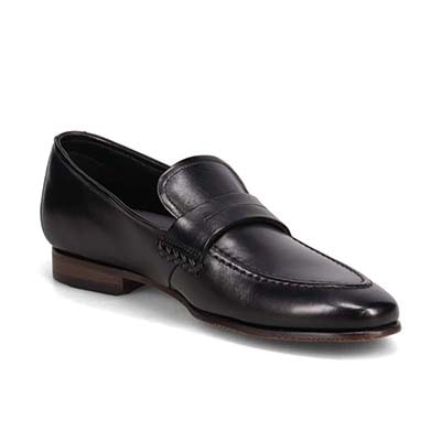 モデロ MODELLO 「リカバリーインソール」搭載で指圧効果により血行を115％促進。コインローファー　DM5529XR BLACK 25.0