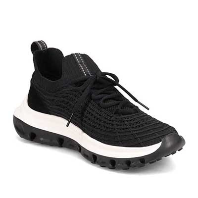 モデロ MODELLO 「リカバリーインソール」搭載で指圧効果により血行を115％促進。Recoveryメッシュニットスニーカー　DM6528R BLACK M