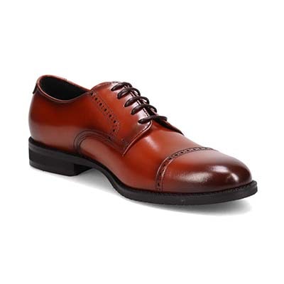 モデロ MODELLO  外羽根ストレートチップ・ビジネスシューズ　DM8045X L-BROWN 25.0