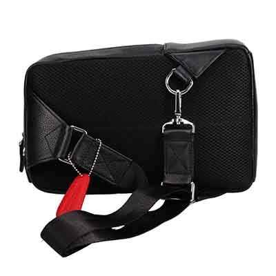 モデロ MODELLO　メンズ本革ボディバッグ　DMB1214 BLACK FREE