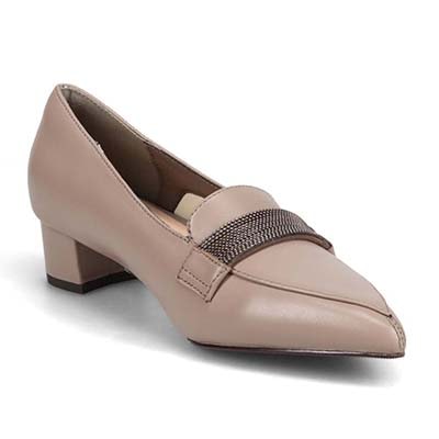 【撥水仕様】モデロ MODELLO ポインテッドローファー　DML1927 GRAY 23.0