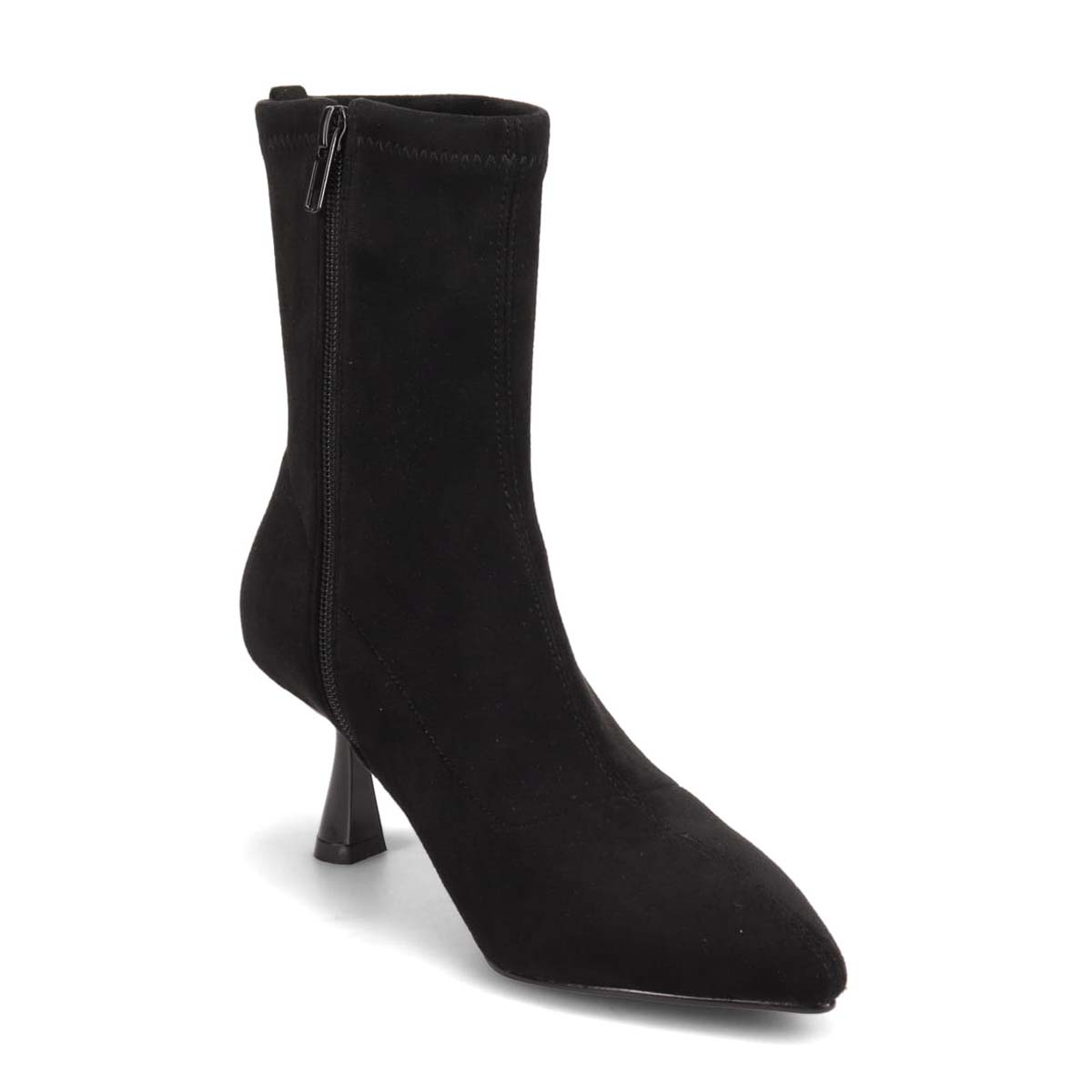 モデロ MODELLO 美脚ストレッチブーツ　DML1935 BLACK-SILKY 23.0