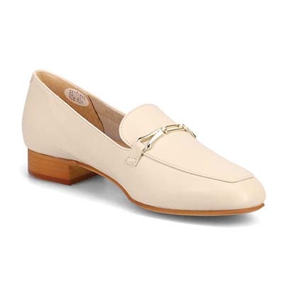 【撥水仕様】モデロ MODELLO スクエアトゥ ビット付きモカパンプス　DML3500 ETHANE/C 23.0