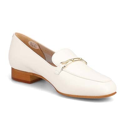 【撥水仕様】モデロ MODELLO スクエアトゥ ビット付きモカパンプス　DML3500 ETHANE/C 23.0