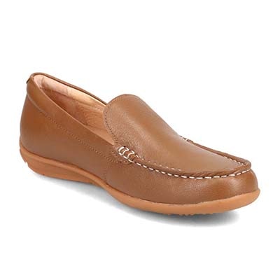 【撥水仕様】モデロ MODELLO スクエアトゥ モカシンシューズ  DML5500 BROWN 23.0