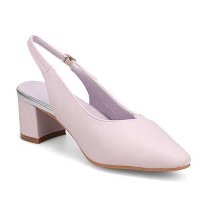 モデロ MODELLO 「リカバリーインソール」搭載で指圧効果により血行を115％促進。Recoveryポインテッドバックベルト　DML5506R LAVENDER 23.0