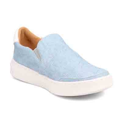 モデロ MODELLO 軽量スリッポンスニーカー  DML6042A BLUE 23.0