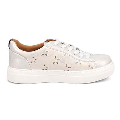 【撥水仕様】モデロ MODELLO ローカットスニーカー　DML6051 SILVER 23.0