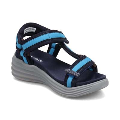 モデロ MODELLO 軽量ウェッジスポーツサンダル　DML6059X BLUE 23.0