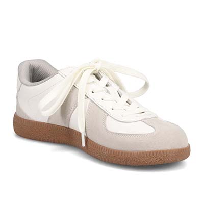 モデロ MODELLO 「リカバリーインソール」搭載で指圧効果により血行を115％促進。Recoveryジャーマントレーナー 　DML6068R WHITE 23.0