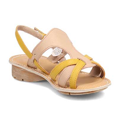 モデロ MODELLO クリーンナチュラル サンダル　DML7128 BEIGE/C M　(23.0～23.5)