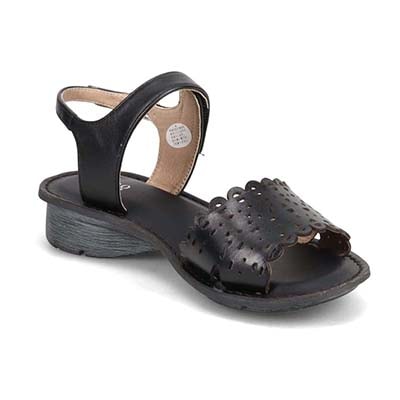 モデロ MODELLO カットワークサンダル　DML7155 BLACK M　(23.0～23.5)