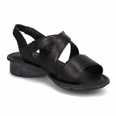 モデロ MODELLO 　ナチュラルレザーフットベットサンダル　DML7156 BLACK M　(23.0～23.5)