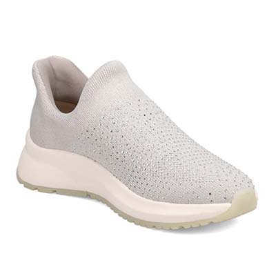 【撥水仕様】モデロ MODELLO ニットスリッポンスニーカー　DML8806 GRAY 23.0