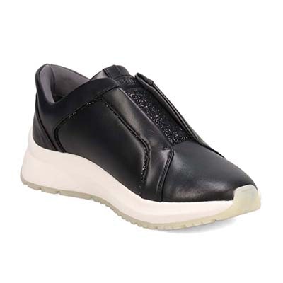 【撥水仕様】モデロ MODELLO スリッポンスニーカー　DML8807 WHITE 23.0