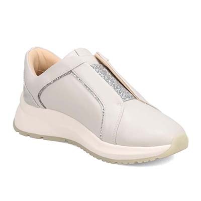 【撥水仕様】モデロ MODELLO スリッポンスニーカー　DML8807 WHITE 23.0