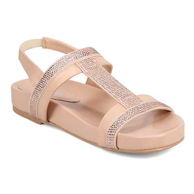 モデロ MODELLO フットベッドミッドソールサンダル　DML8808 BEIGE M（23～23.5）