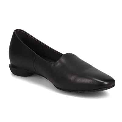 モデロ MODELLO 「Recovery Shiatsu Insole」搭載で指圧効果により血行をよくする。快適な履き心地のスクエアシューズ DML8829R BLACK 23.0