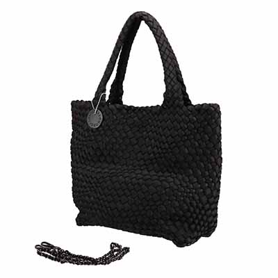 モデロ MODELLO 艶のあるメッシュ素材の大人アイテム メッシュバッグ　DMLB110 BLACK FREE