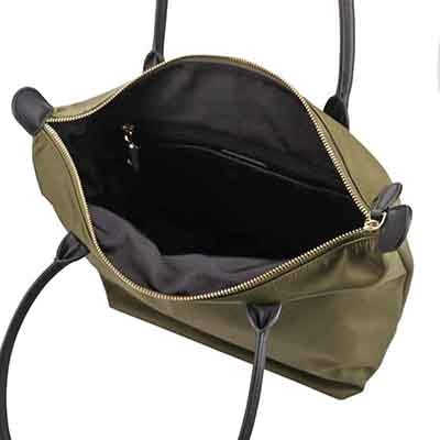 モデロ MODELLO　【王道キレイめ】高機能デイリーナイロントートバッグ　DMLB400 KHAKI FREE