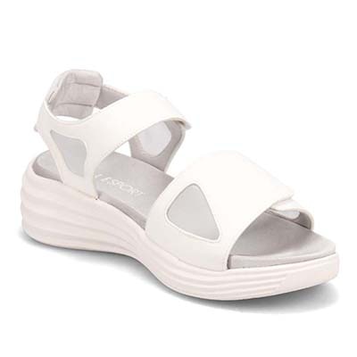 エル スポーツ ELLESPORT ベルクロサンダル　ESP12597 WHITE 23.0