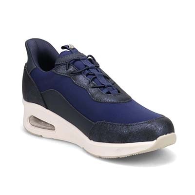 エル スポーツ ELLESPORT クイックフィットエアソールスニーカー　ESP12599 NAVY 23.0