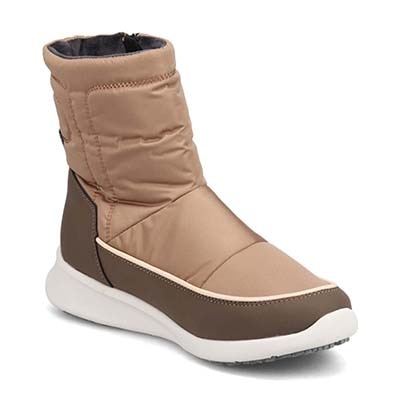 【3.5cm4時間防水設計】エル スポーツ ELLESPORT スッキリとしたラストが特徴 ナイロンブーツ　ESP12603 OAK 23.0