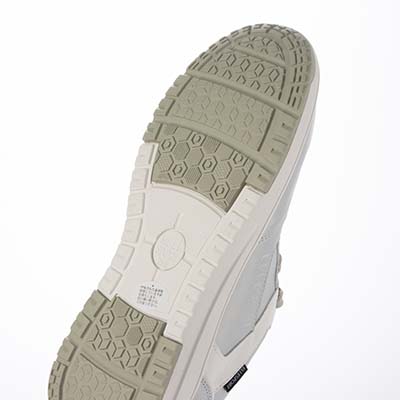 【4cm4時間防水設計】エル スポーツ ELLESPORT　厚底クイックフィットスニーカー     ESP12606 SILVER 23