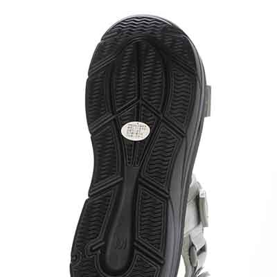 エル スポーツ ELLESPORT 　2本ベルト厚底スポーツサンダル　ESP12607 SILVER M（23～23.5ｃｍ）