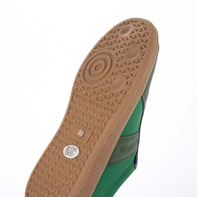 エル スポーツ ELLESPORT ジャーマントレーナースニーカー　ESP14508 GREEN 23.0