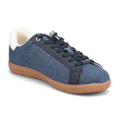 【大きいサイズ】エル スポーツ ELLESPORTローテクコートスニーカー NAVY-TX 28.0