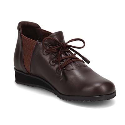 シティ ゴルフ City Golf  幅広4Eラスト サイドゴアカジュアルブーツ 防滑ソール GFL1126H D-BROWN 23.0