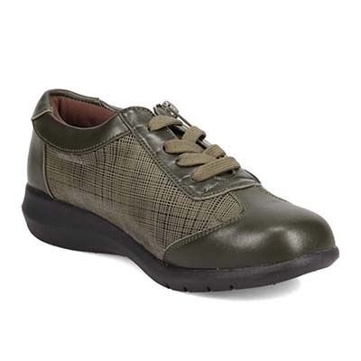 シティ ゴルフ City Golf 定番人気の軽量ソール レースアップカジュアルシューズ　GFL1522 OLIVE/C 23.0