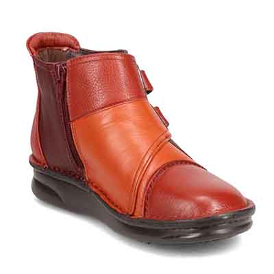 シティ ゴルフ City Golf  ゆったり足入れ アウトステッチ製法 カジュアルブーツ　GFL20128 OAK 23.0