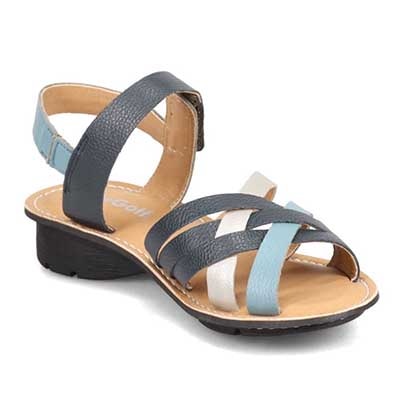 シティ ゴルフ City Golf  アウトステッチサンダル　GFL20135 BLUE M　(23.0～23.5)