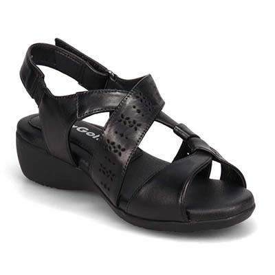 シティ ゴルフ City Golf  爽やかなサマーサンダル　GFL20143 BLACK M　(23.0～23.5)