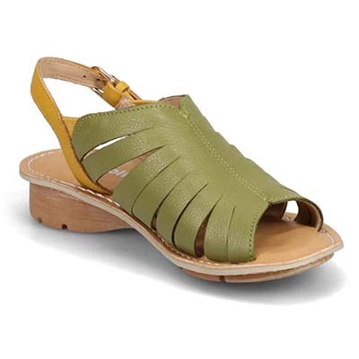 シティ ゴルフ City Golf  爽やかなサマーサンダル　GFL20145 KHAKI M　(23.0～23.5)