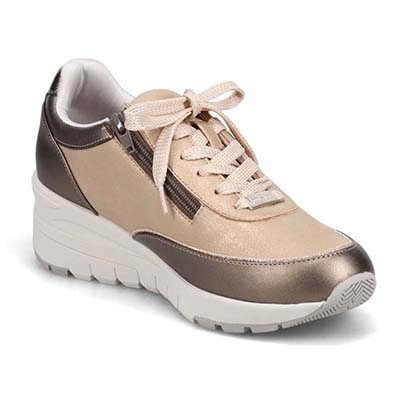 ゴルフトラベラー 晴雨兼用 コンフォートスニーカー プレミアムⅡ　GFL2103V GOLD 23.0