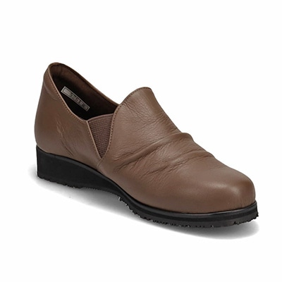 【防滑ソールタイプ】シティ ゴルフ City Golf ゆったりとした履き心地で大変好評なスリップオンカジュアルシューズ GFL5261H BLACK 23.0