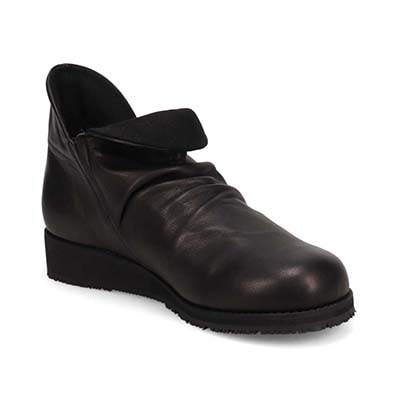 シティ ゴルフ City Golf  幅広５Eラストのカジュアルショートブーツ 防滑ソール GFL5305H BLACK 23.0