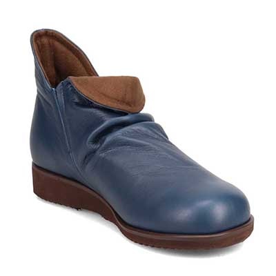 シティ ゴルフ City Golf  幅広５Eラストのカジュアルショートブーツ　GFL5305 NAVY 23.0