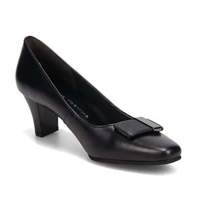 HIROKO KOSHINO  きれいめヒールパンプス　HKL5156 BLACK 23.0