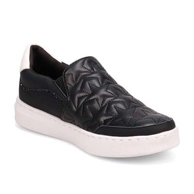 HIROKO KOSHINO キルティングスリッポンスニーカー　HKL6210 BLACK 23