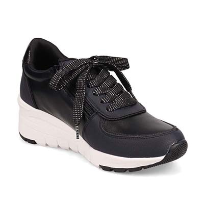 HIROKO KOSHINO スタイルアップスニーカー　HKL6211 BLACK 23