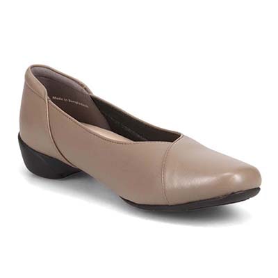 HIROKO KOSHINO 斜めVカットカジュアルパンプス HKL7511 D-OAK 23.0