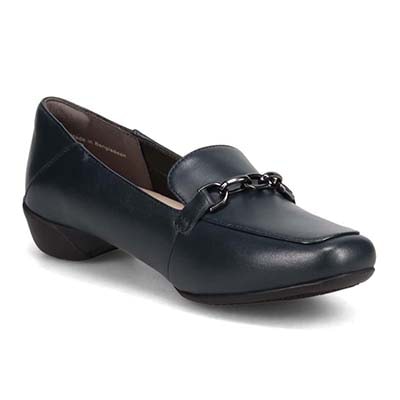 HIROKO KOSHINO  モールドソール・モカパンプス   HKL7524 NAVY 23.0